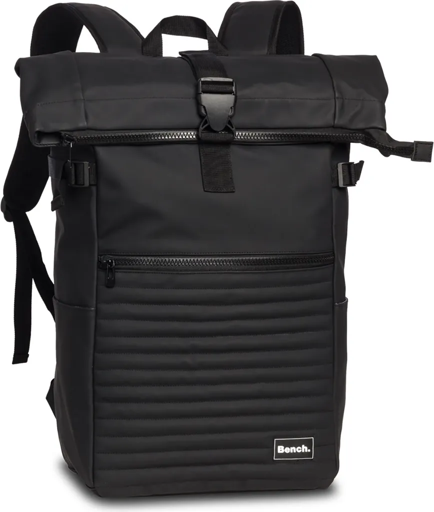 Bench Hydro Backpack Black - Sac à dos ordinateur portable noir élégant