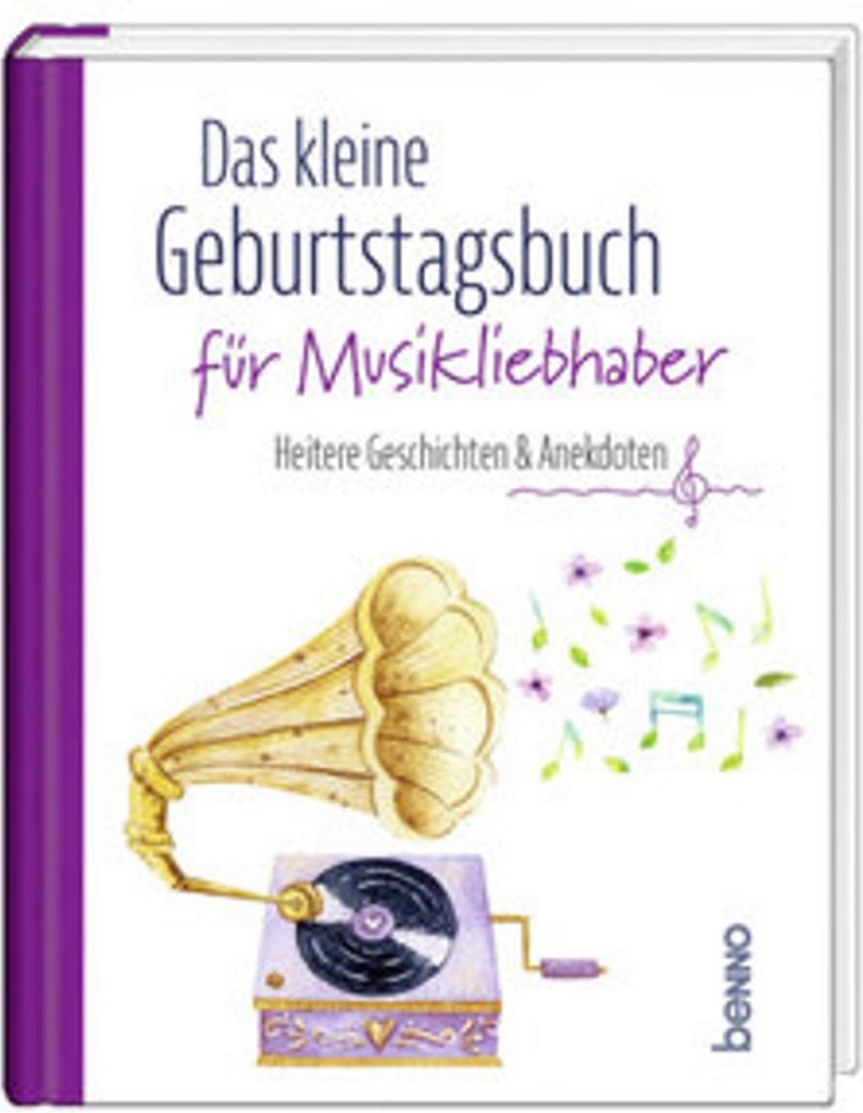 Das kleine Geburtstagsbuch für Musikliebhaber