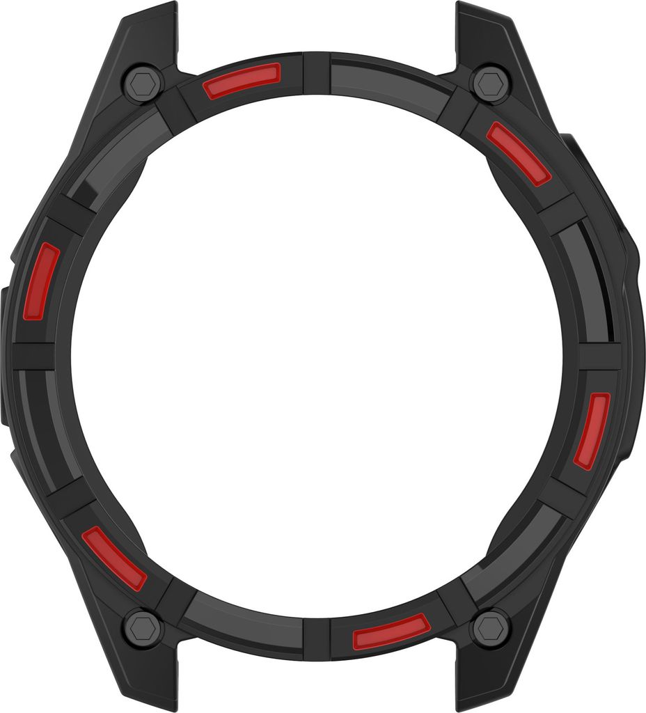 INF Garmin Enduro 3 Rugged Armor Schutzhülle - Schwarz/Rot