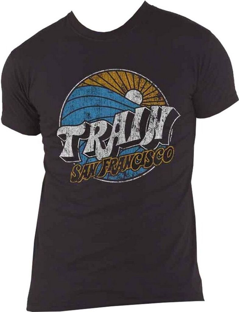 Train - T-Shirt für Herren/Damen Uni RO3773 (XXL) (Schwarz)