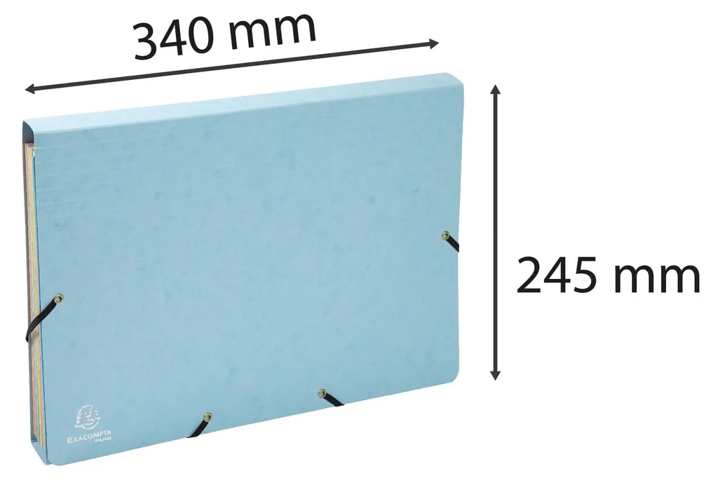 Trieur de documents 12 compartiments Exacompta : rangez tout en A4 - 4
