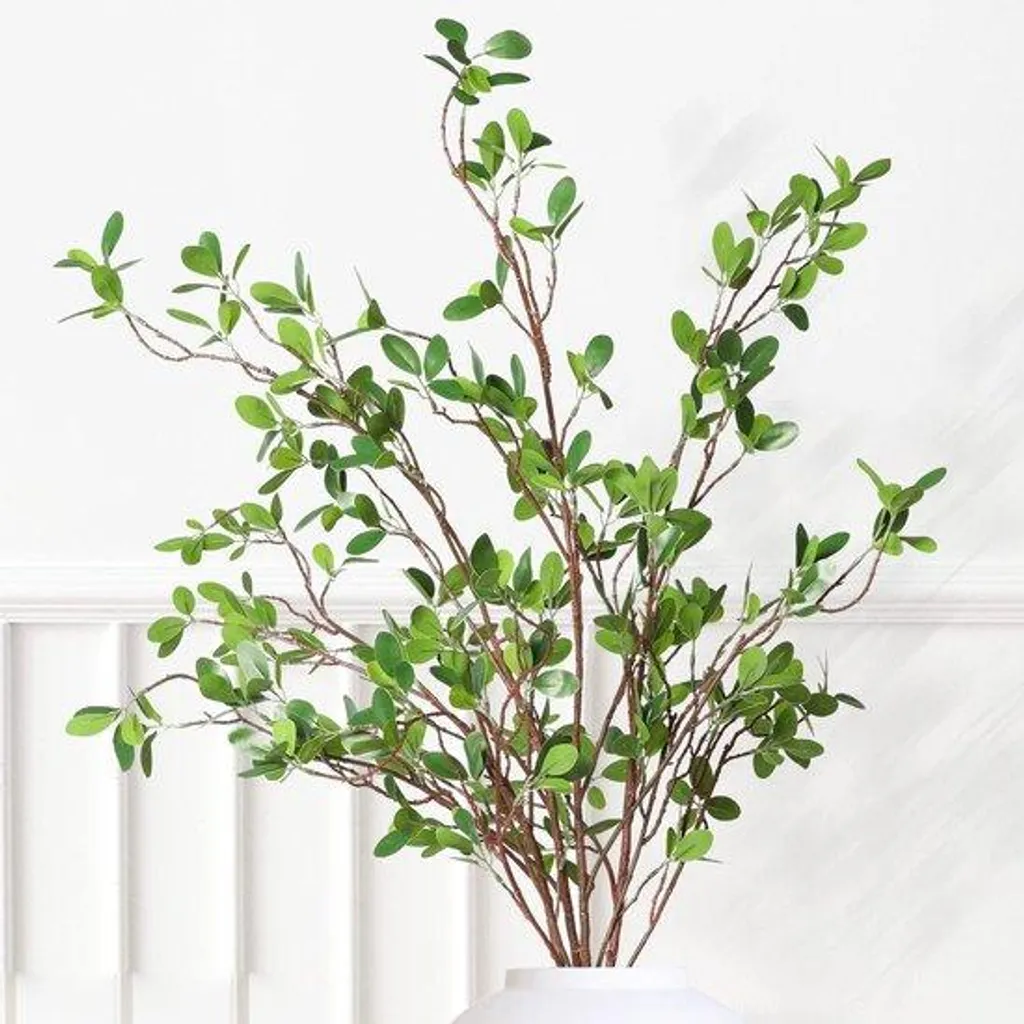 Plantes artificielles pour décoration de jardin, bureau et grand vase
