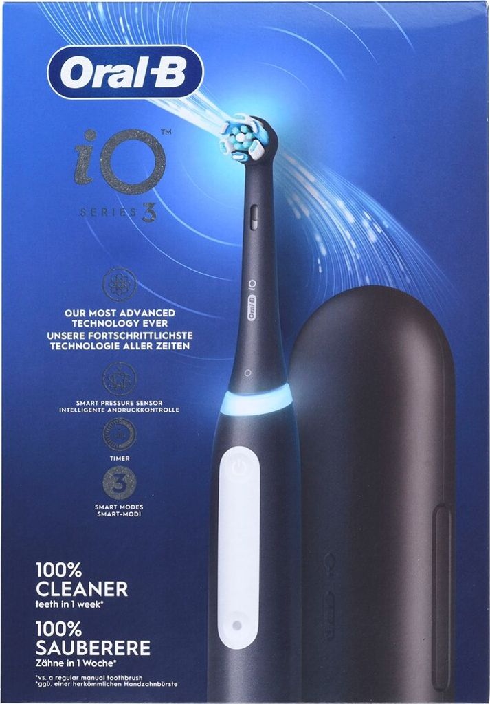 Oral-B iO Series 3 Matt Black mit Reiseetuie, Elektrische Produktbild 32