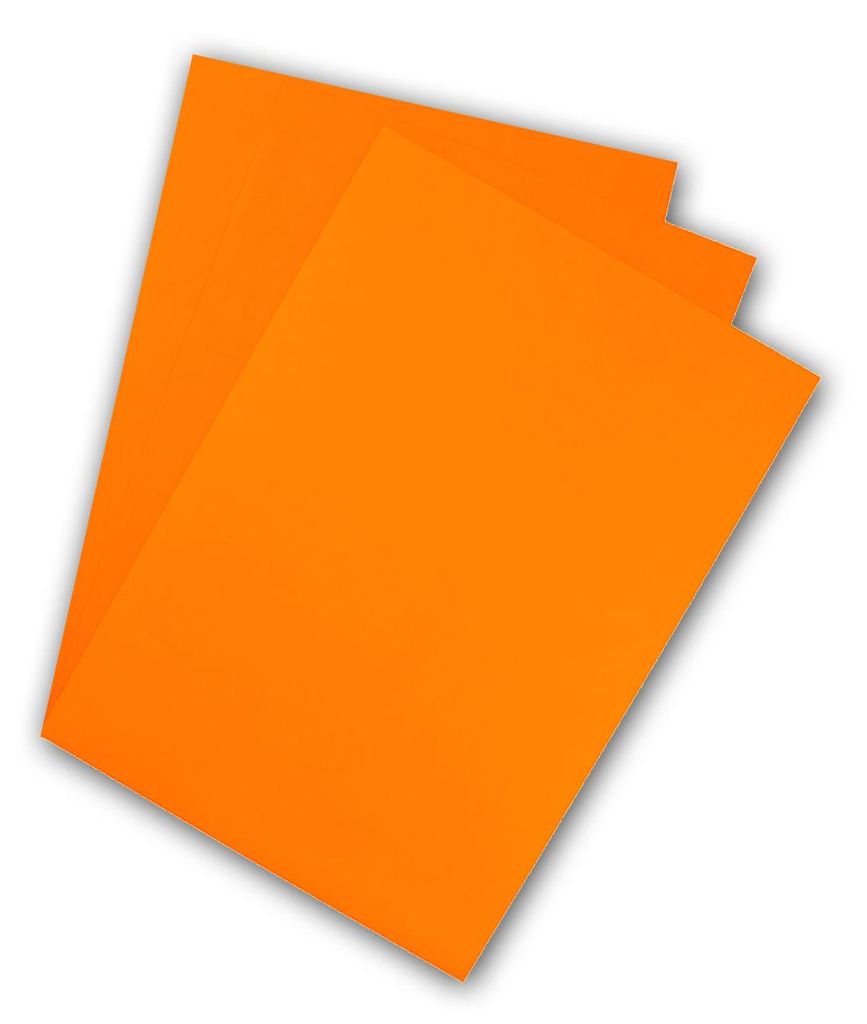 Poli-Flex Premium - 442 Neon Orange - Din A4 Produktbild 