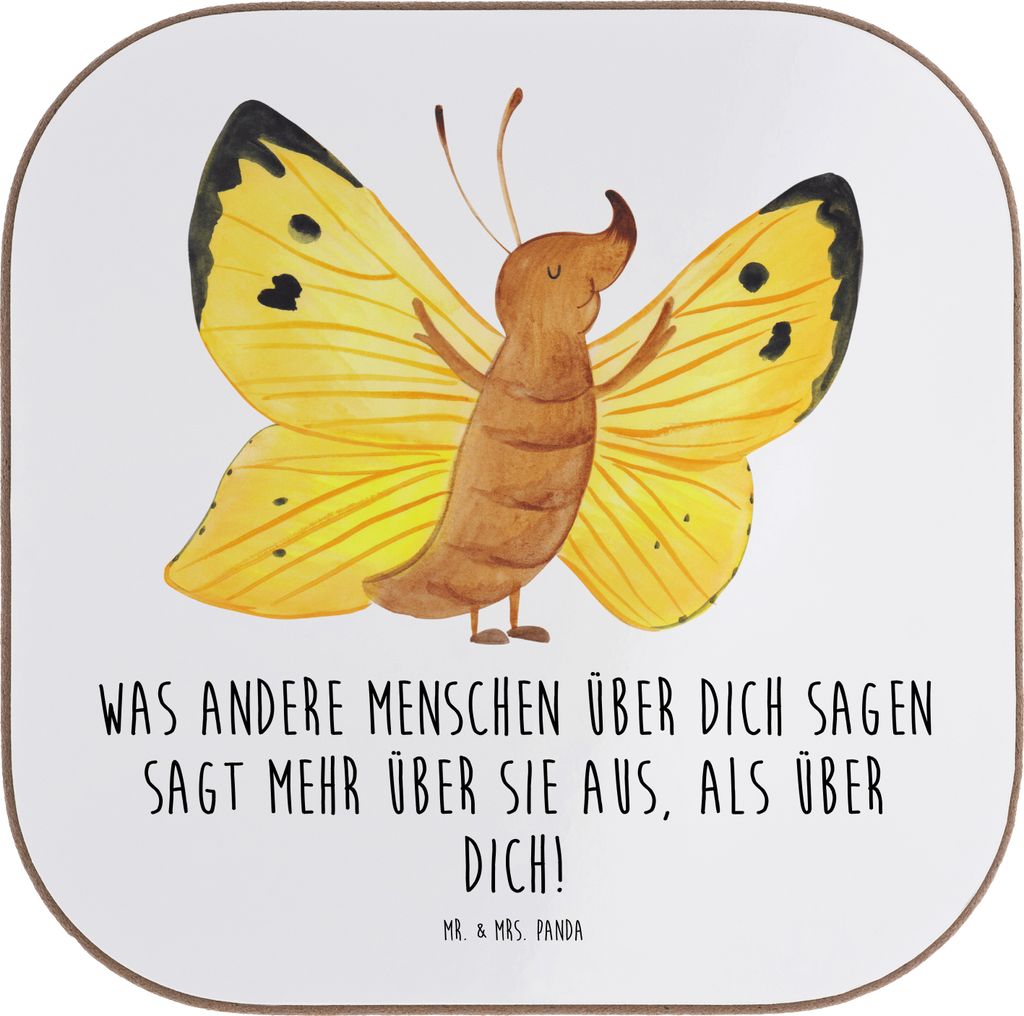 Mr. & Mrs. Panda Untersetzer Tasse Mobbing bewältigen Selbstwert - Weiß - Geschenk, Selbstvertrauen aufbauen, Vertrauem, positivity, Glas, Zuvers...