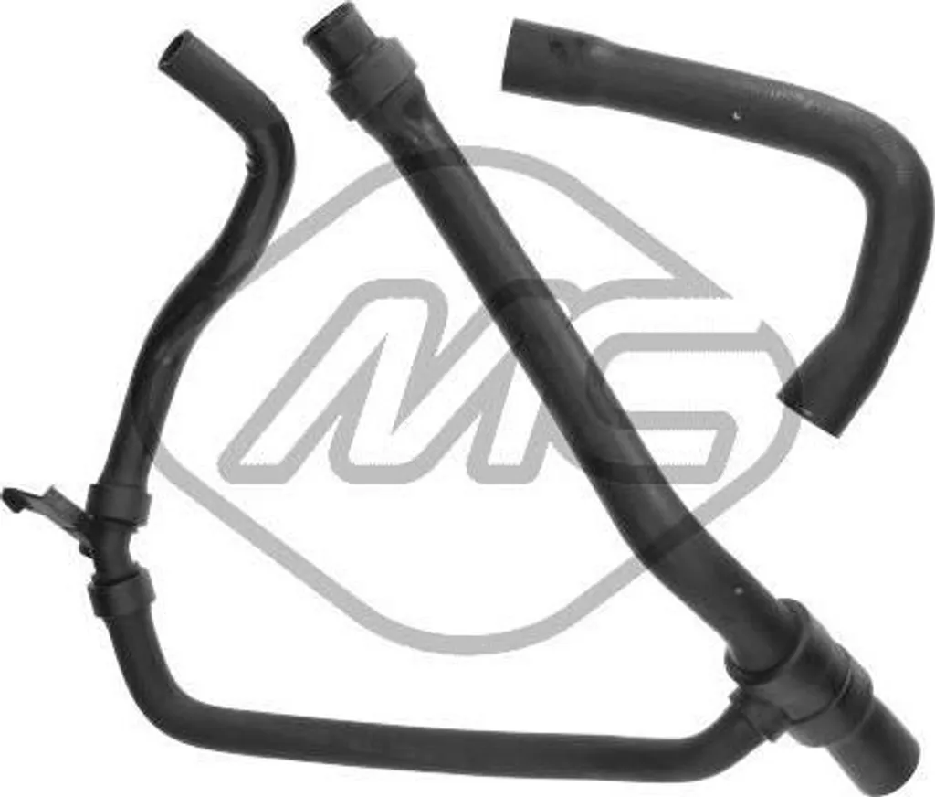 Tuyau de radiateur en caoutchouc renforcé Metalcaucho 8516 Saxo