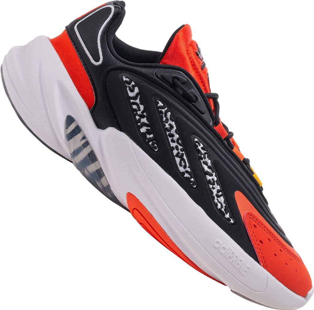 Damenschuhe Adidas Wms Ozellia Blk-wht-org Orange