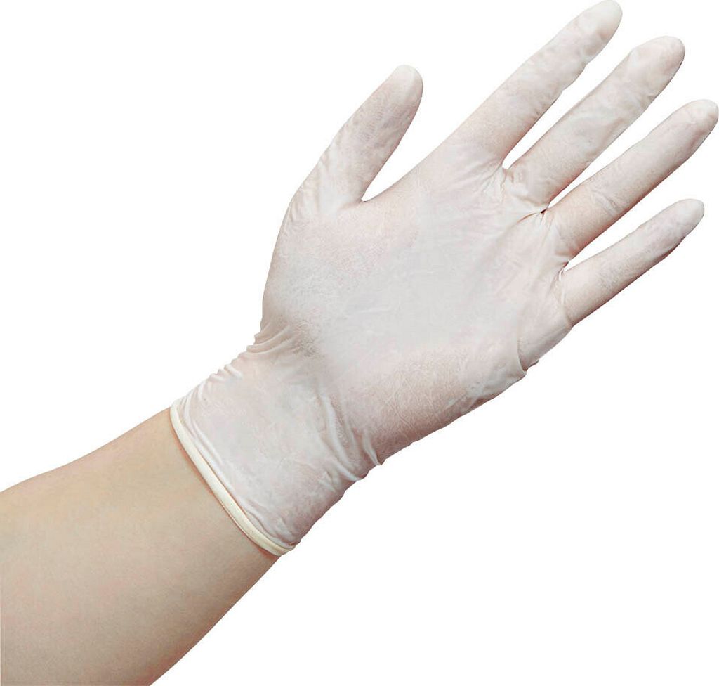 HYGONORM unisex Einmalhandschuhe IDEAL FIT weiß Größe M 100 Produktbild 