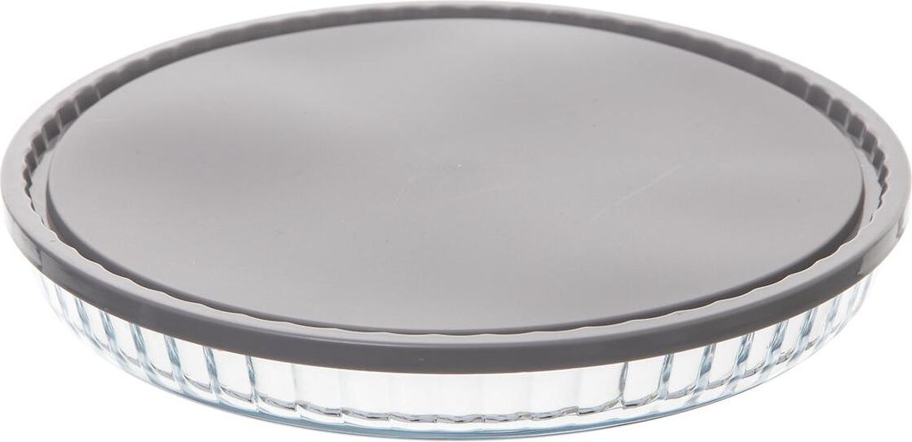 Backform gerieben mit Deckel, Universal-Glasschale Produktbild 