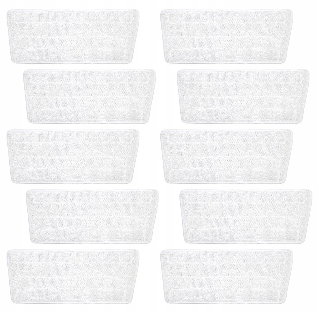 12 Stück Wischpads Wischtücher Mop Zubehör - für Vileda Steam Plus XXL - Roboterstaubsauger Ersatzteil