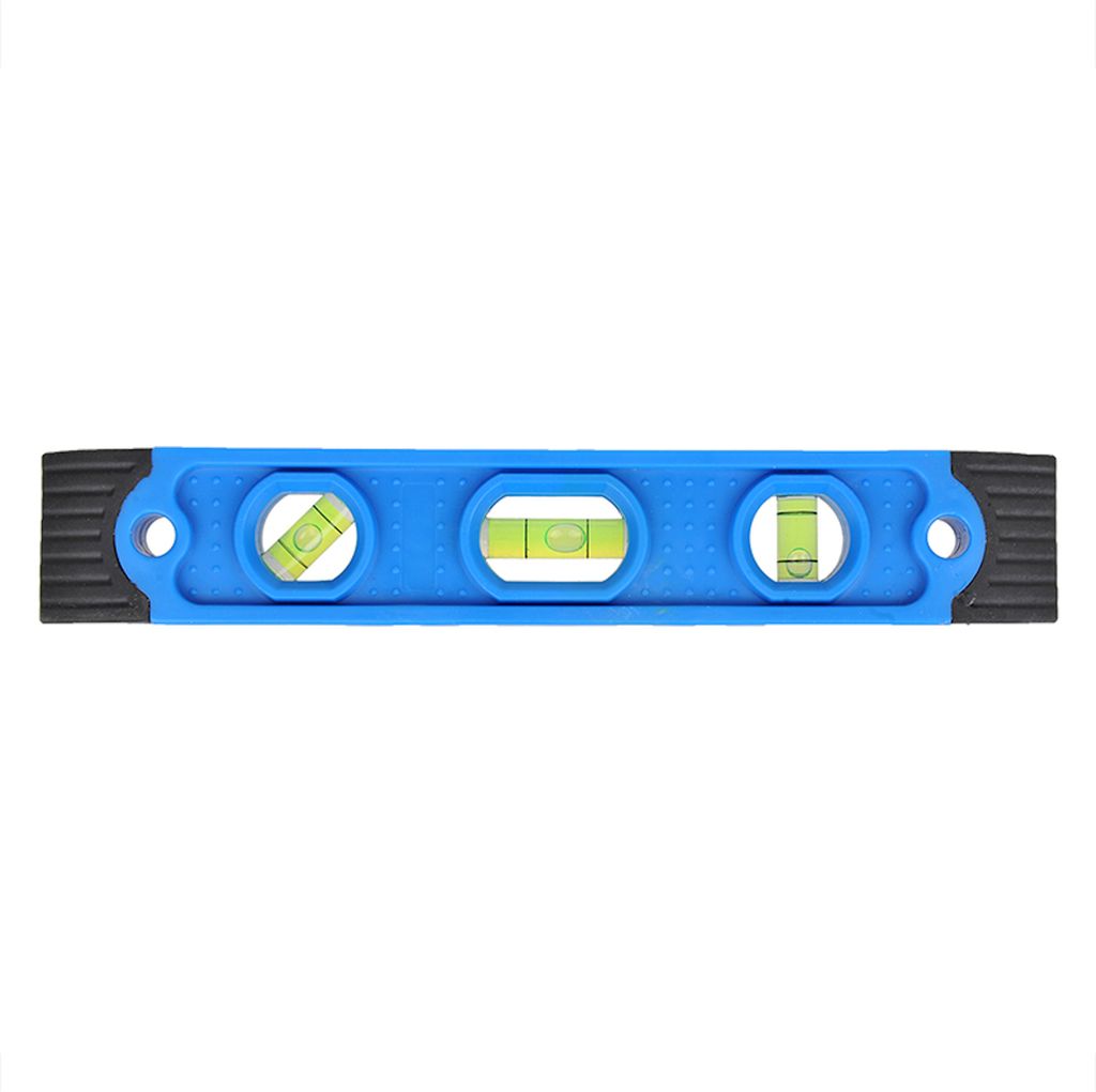 Wasserwaage Magnet Mini 225mm 3 Libellen Horizont Vertikal Diagonal 45 Grad BWI