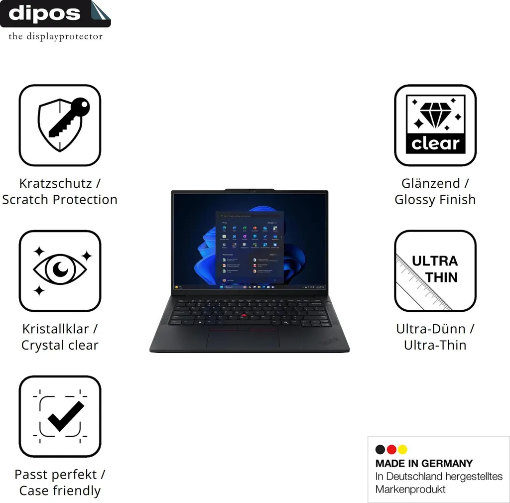 Protégez votre Lenovo Thinkpad E14 Gen7 avec ce pack de 2 films dipos - 7
