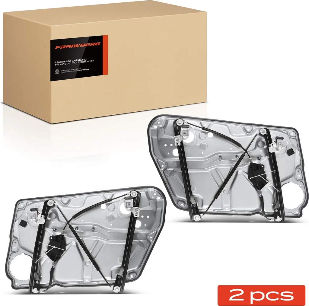 2x Mécanisme Lève-vitre Avant VW Passat Skoda Superb 1 - Solution Bruit