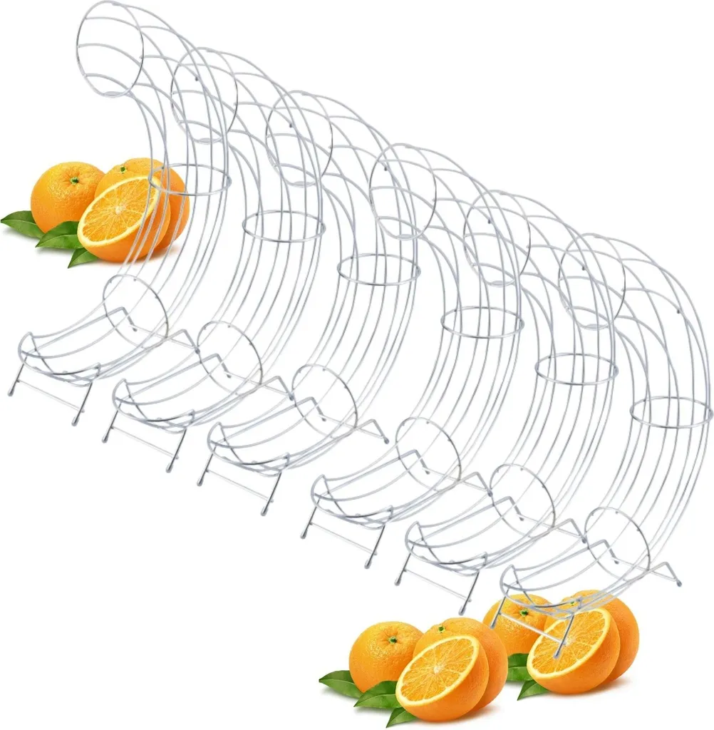 Novaliv 6x Dispenser Arance 9x44x32cm Acciaio Cromato - Offerta Set 6