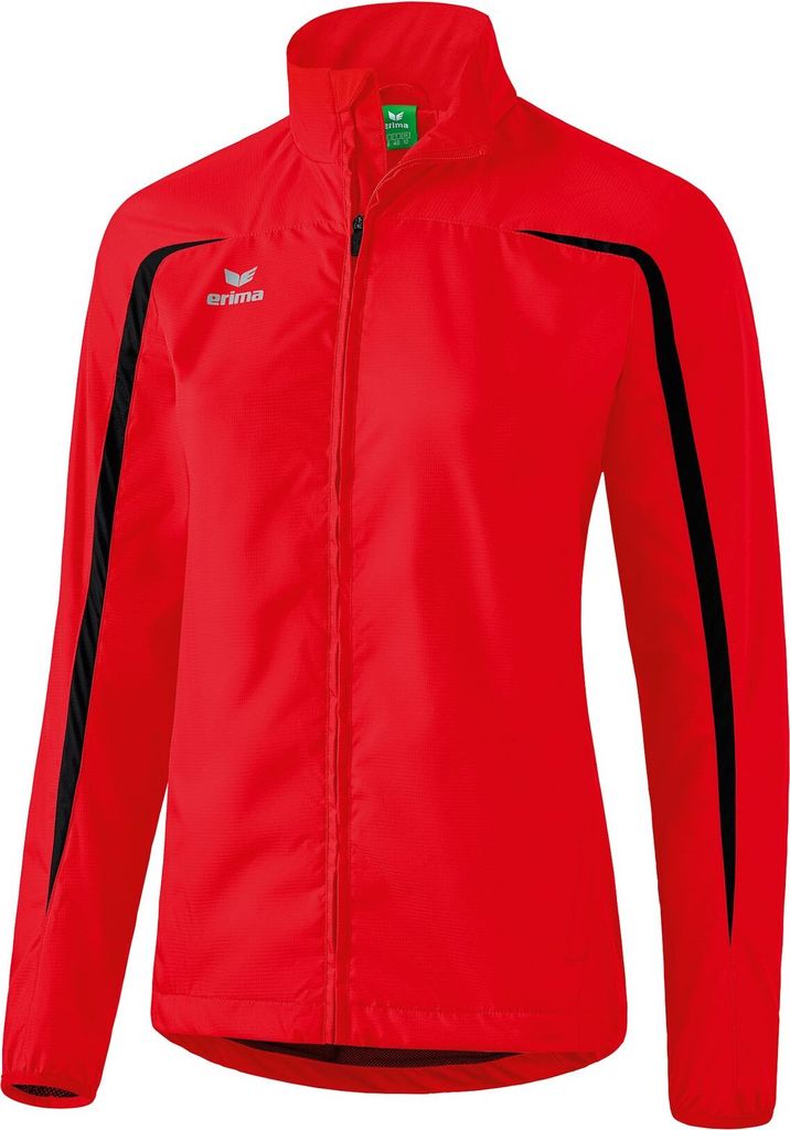 Erima Running Laufjacke Trainingsjacke Damen rot schwarz Gr 34