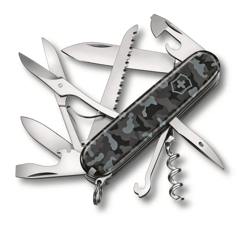 Couteau suisse Victorinox Huntsman 91 mm Navy Camouflage 15 fonctions