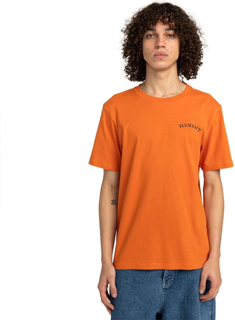 Element Ancient Universe Kurzarm-t-shirt Orange L Mann Orange L