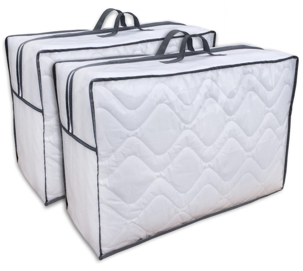 2x Aufbewahrungstasche für Bettdecken - Tasche Aufbewahrung Produktbild 