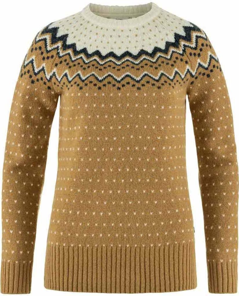 Fjällräven Övik Knit Pullover Braun M Frau Braun M