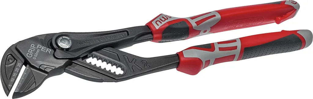 Chiave a pinza universale NWS per la presa di dadi e raccordi placcati, Gripper 1664-69-250, sostituisce un set di chiavi metriche e imperiali