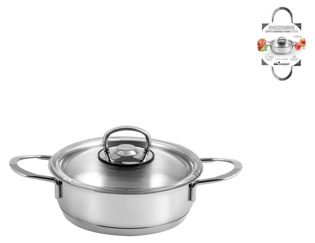 Petite casserole inox induction 24cm INOXPRAN : fini l'encombrement !