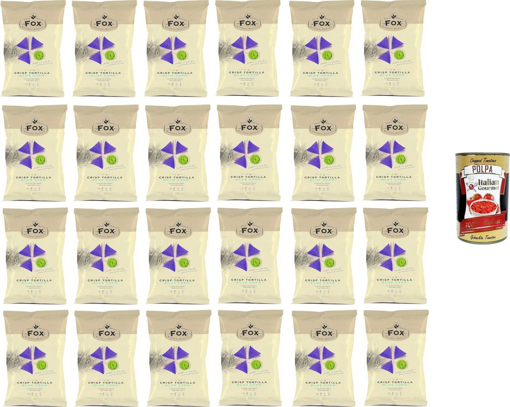FOX Natural Quality Vintage Potatoes Tortilla Chips, Blue Produktbild 