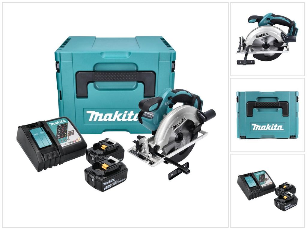Makita DSS 611 RTJ 18V Sega circolare a batteria 165mm in Immagine del prodotto 
