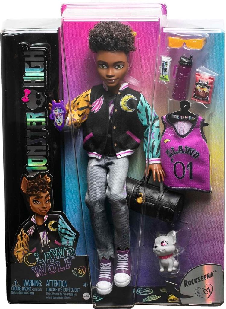 Monster High Clawd Wolf Puppe Produktbild