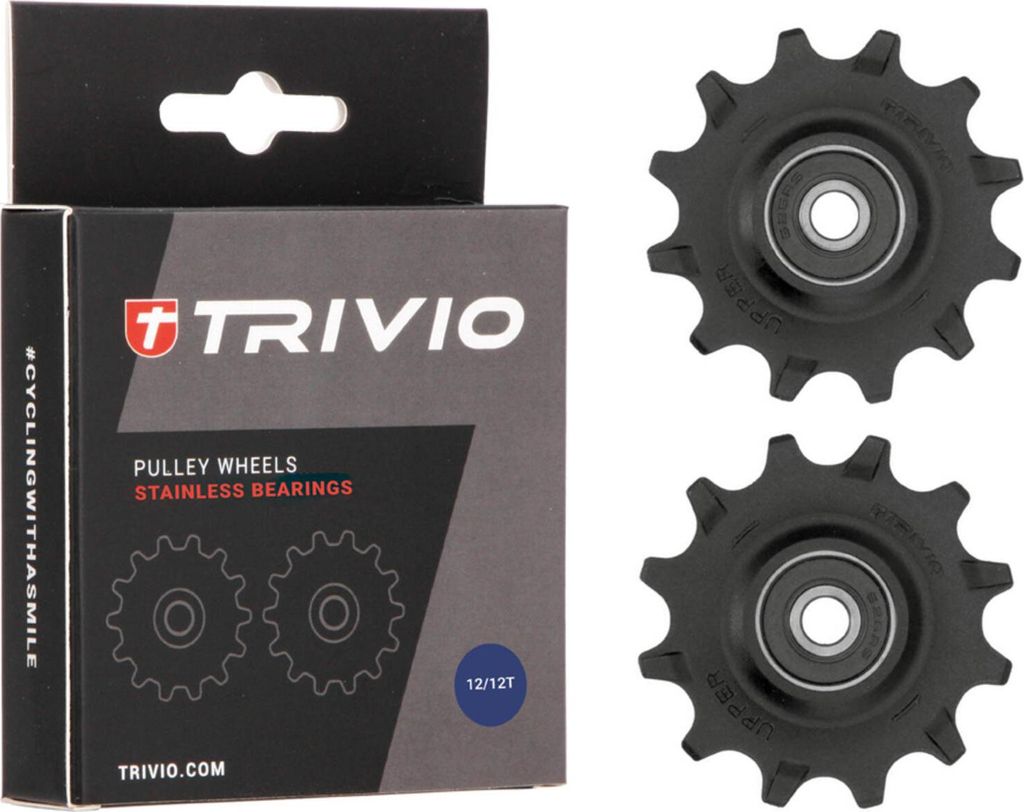 Trivio – Schalträder 12 12t Edelstahllager