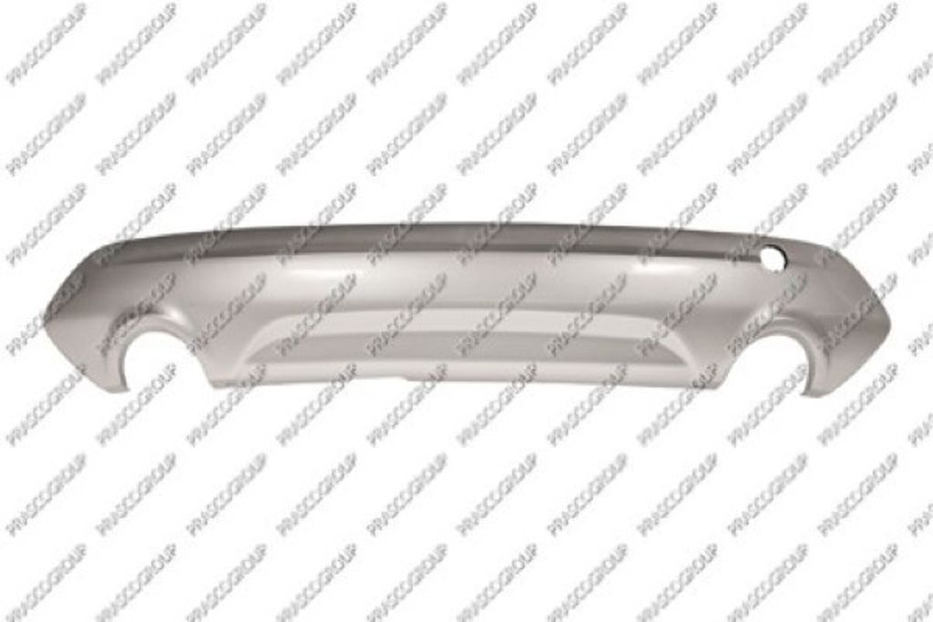 Heckdiffusor Für Smart Fortwo - PRASCO Diffusor Hinten, Schwarz, Modell 451