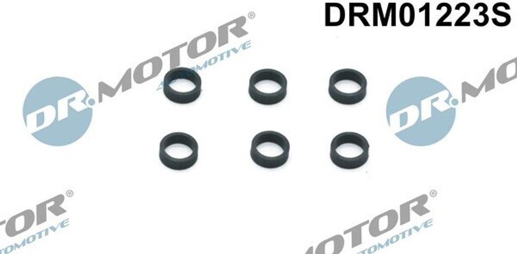 6x DR.MOTOR AUTOMOTIVE Dichtring Düsenhalter DRM01223S für BMW 3 Touring (E91) 3 Limousine (E90) 5 Touring (F11) 5 Limousine (E60) 1 Schrägheck ...