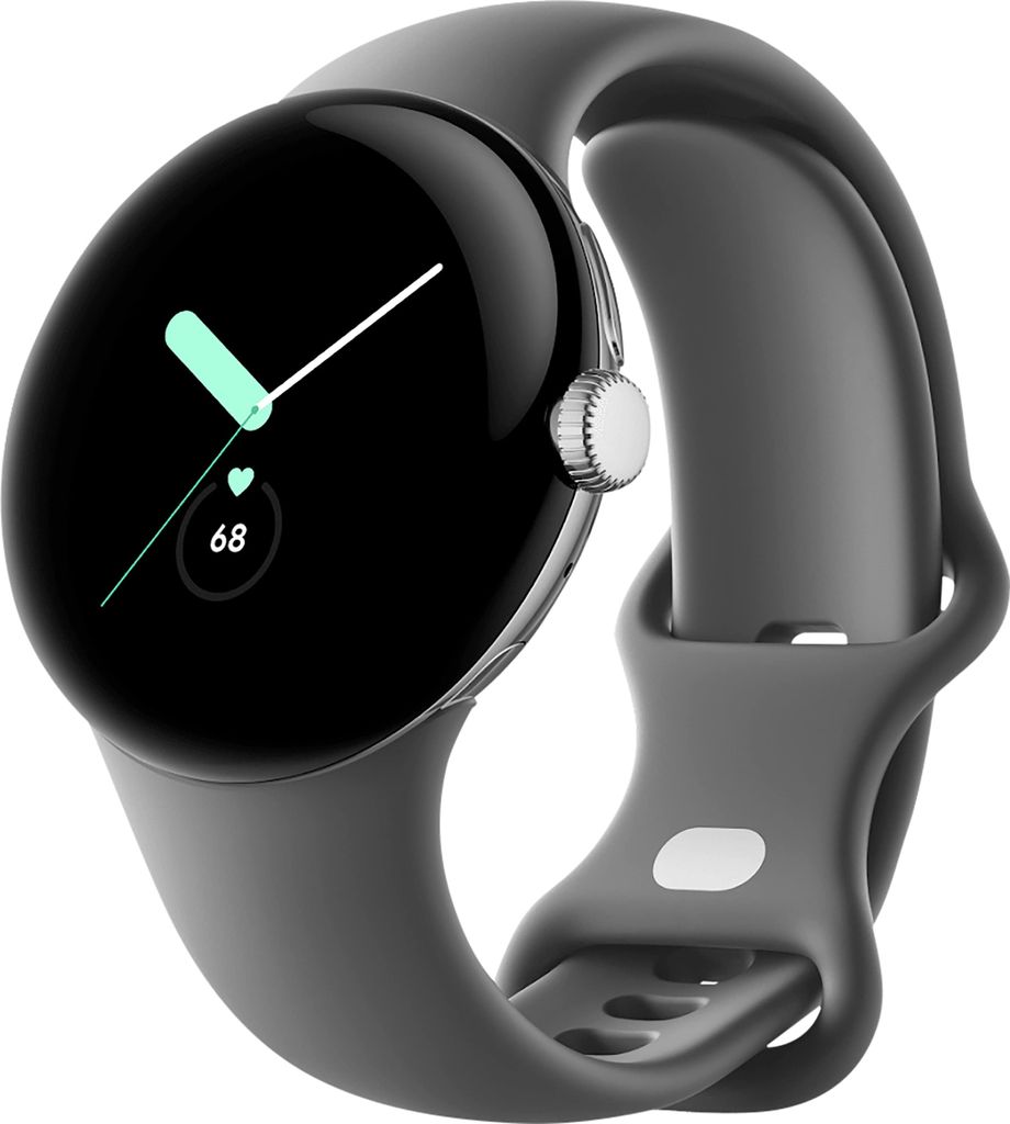 Google Pixel Watch LTE polished silver/charcoal Obrázek produktu