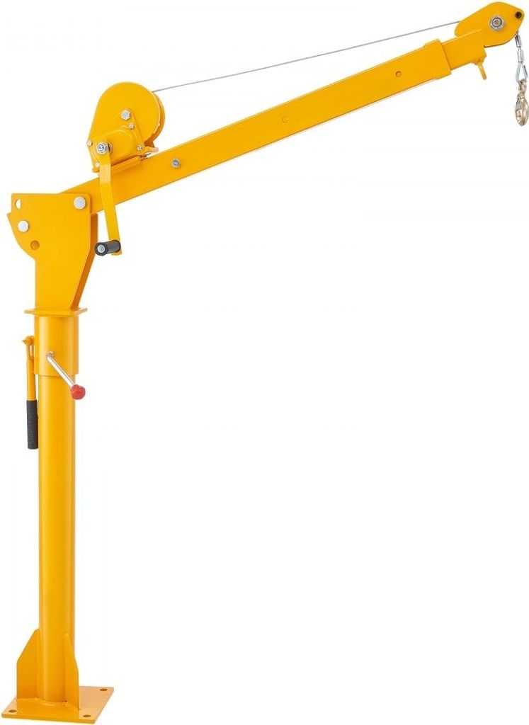 Pickup-Kran - 499 kg Ladekran - Schwenkkran Hebekran 360° - Werkstattkran für schwere Lasten