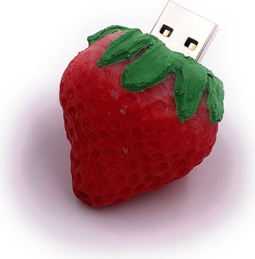 Onwomania Erdbeere ganz Funny USB Stick 32 GB USB 3.0