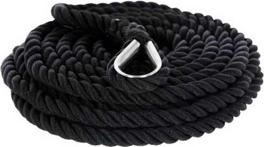 Set de 2 cordes d'amarrage Plastimo 30m noir 18mm avec cosse - 3 torons