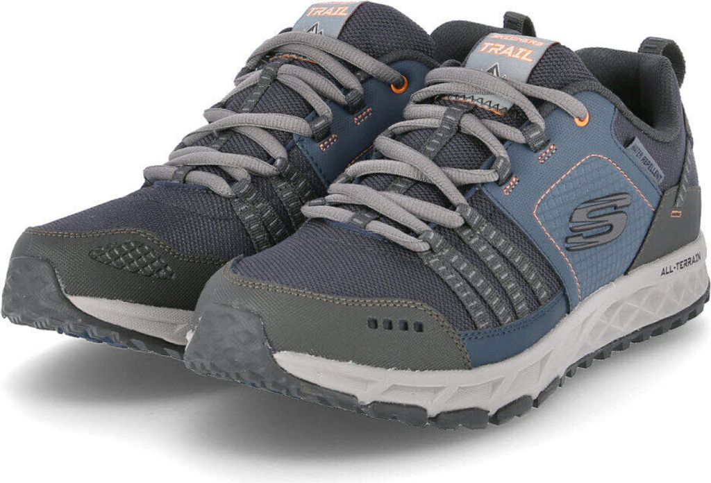 Skechers Sneakers Low ESCAPE PLAN Grau Herren Leder und Produktbild 