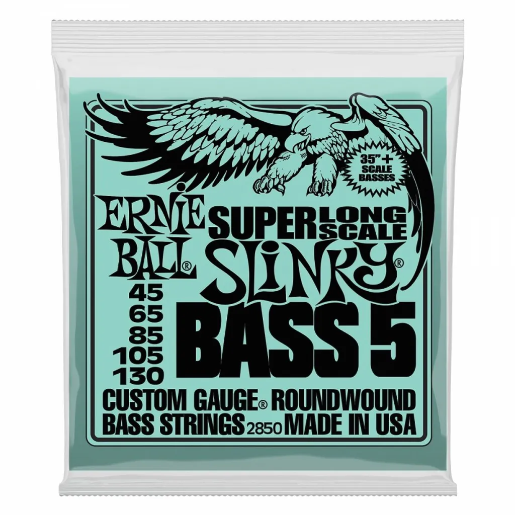 Évitez les Cordes Trop Courtes : Ernie Ball 2850 Basse 5 Cordes 45-130