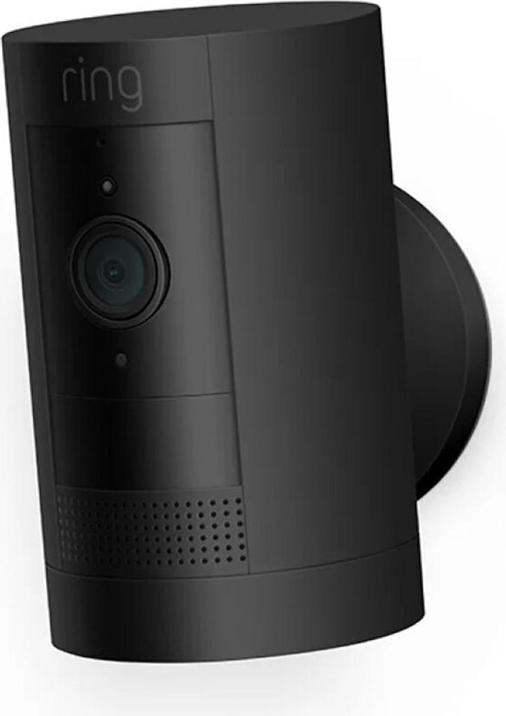 Ring Stick Up Cam Battery Schwarz | Box IP-Sicherheitskamera Innen & Außen