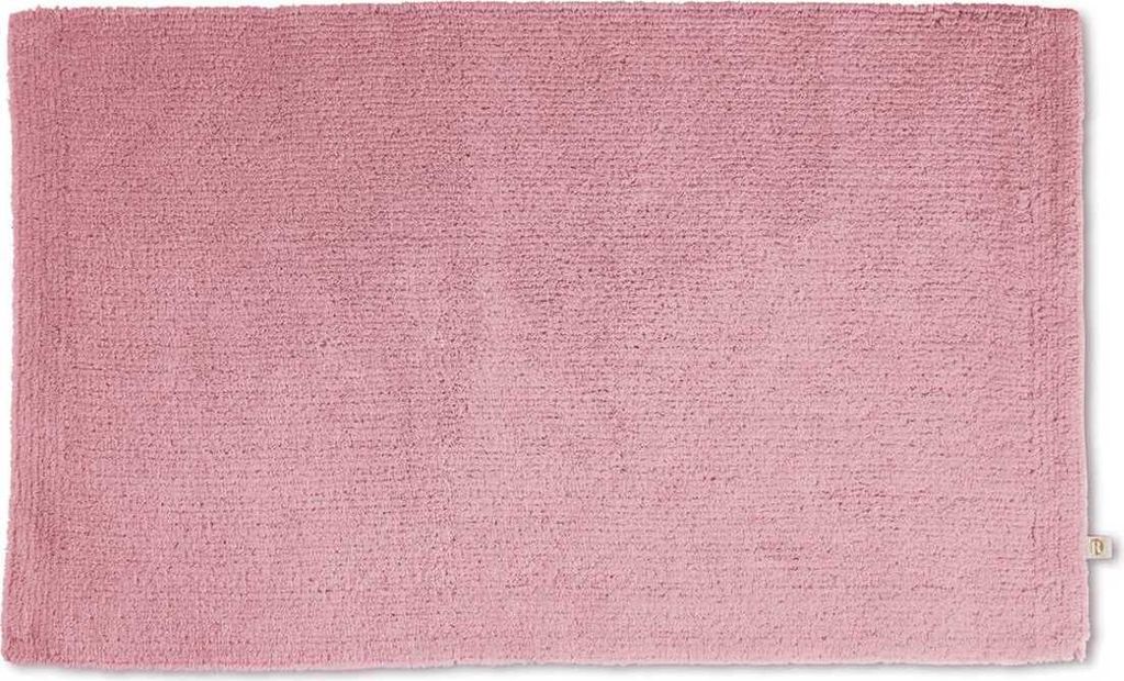 Rhomtuft Badteppich Pur eckig 60 x 100 cm Farbe rosenquarz