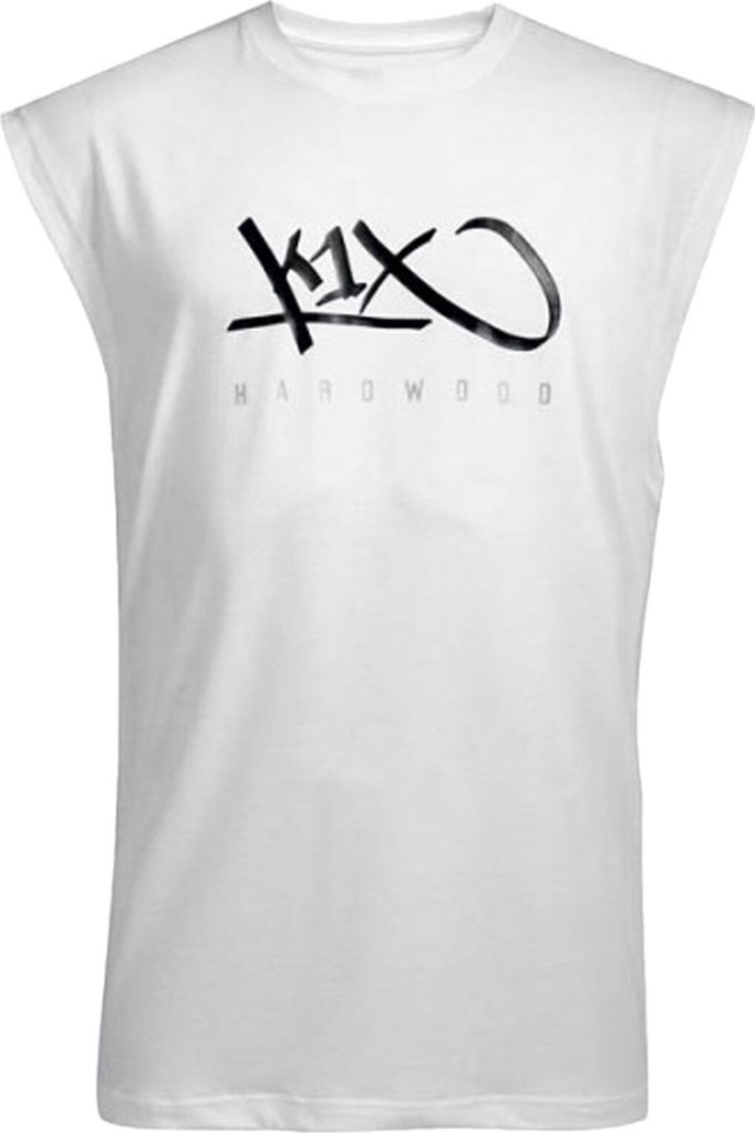 K1X Hardwood | Sleeveless Basketball Tee mk2, Farbe:Weiß, Produktbild 