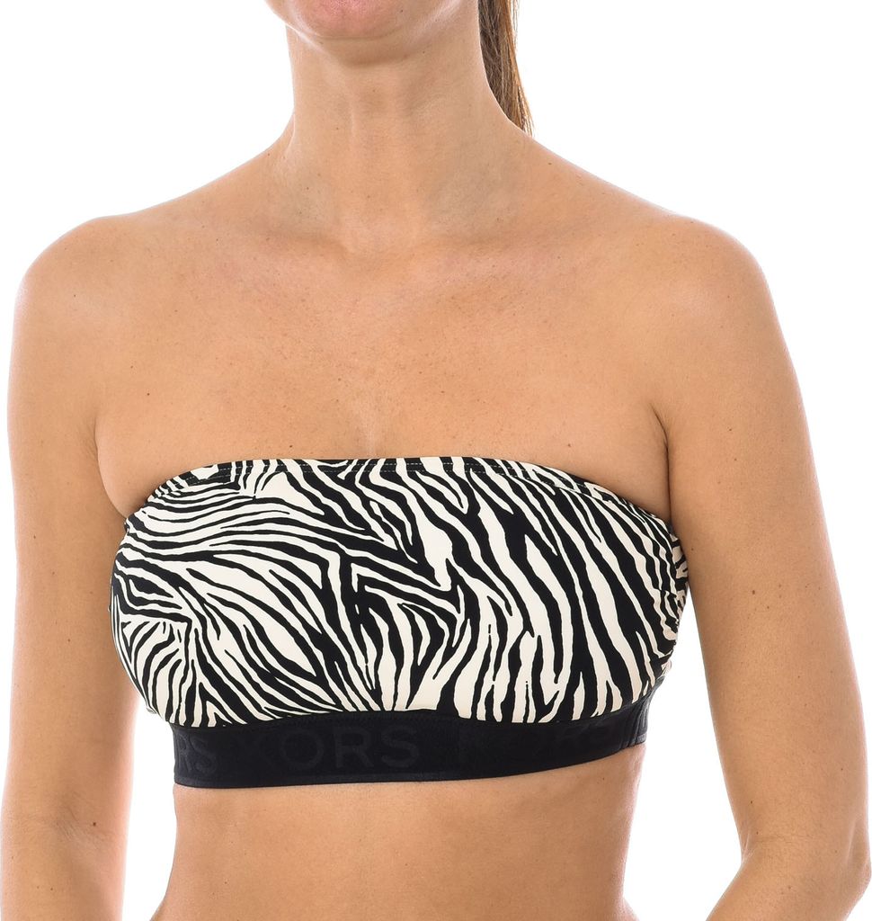 Michael Kors Damen-Bikinioberteil im Bandeau-Stil MM4K607