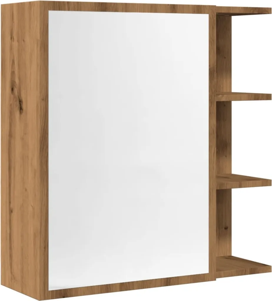 Mobile Bagno SYFAX™ in Legno Multistrato Rovere 62,5 cm | Qualità Pro