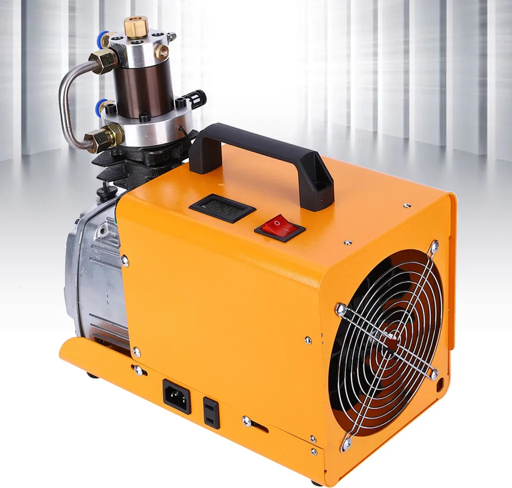 Compresseur 1800W haute pression 400 bars avec refroidissement à eau