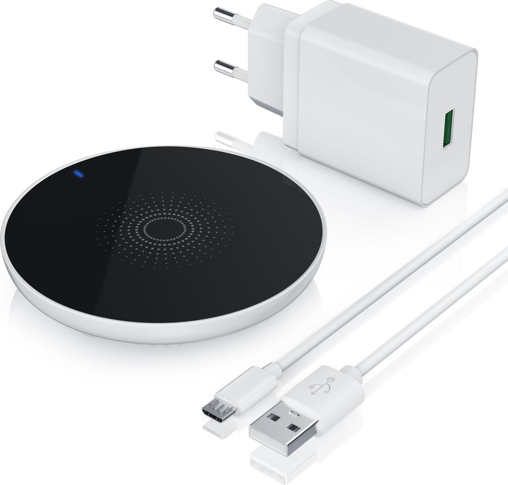 Aplic Wireless Charger inkl. USB Netzteil, Ladestation, Produktbild 