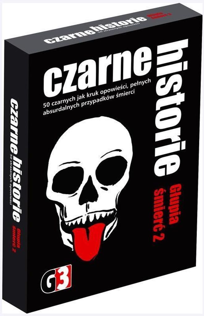 Schwarze Geschichten – Ein dummer Tod 2 G3 – Corinna Harder, Jens Schumacher