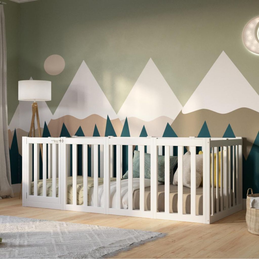 Crazy Pine Letto per Bambini 140x190 cm – Letto Montessori Immagine del prodotto 