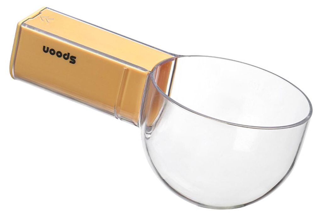 Messlöffel mit Insektenschutzbox, abnehmbarem Griff, transparentem Messlöffel (40–160 ml), lebensmittelechtem Küchenhelfer zum Kochen von Reis...