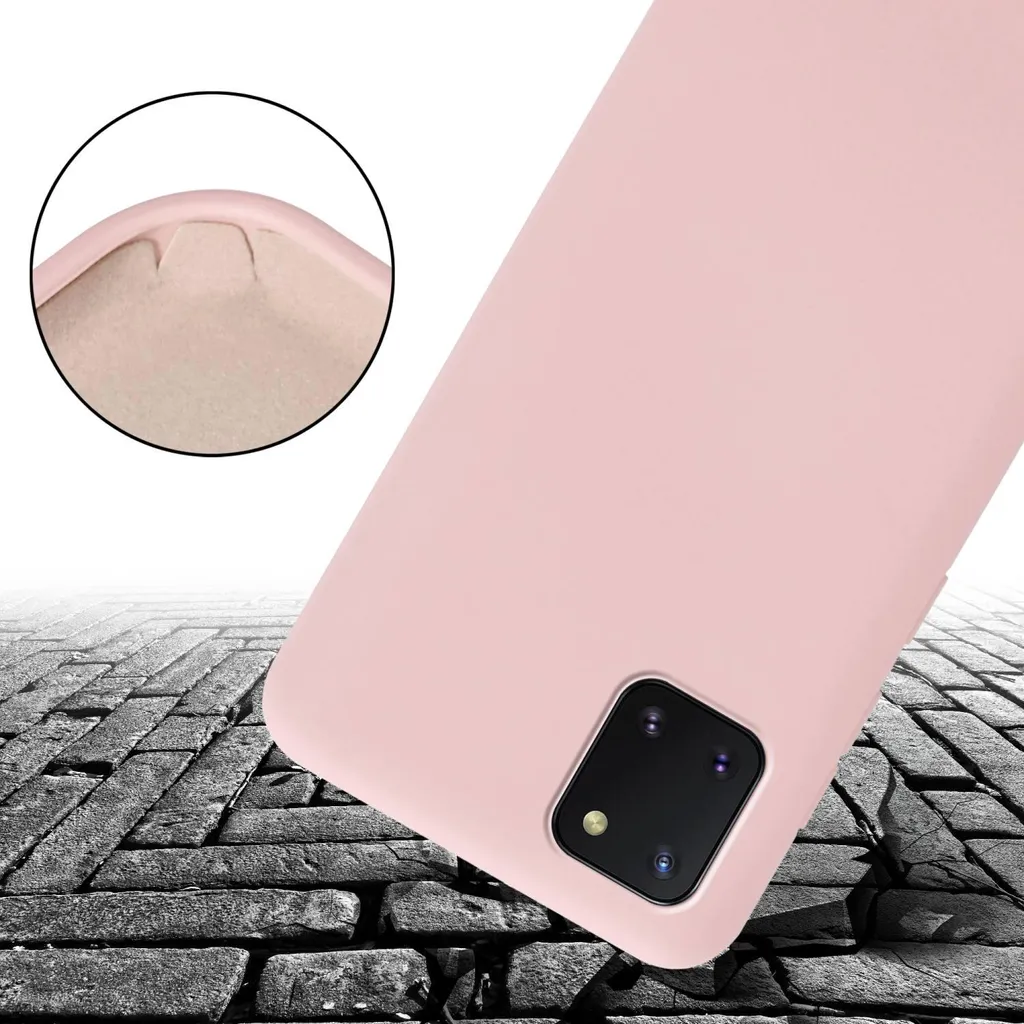 Cadorabo custodia protettiva per Samsung Galaxy A81 / NOTE 10 LITE / M60s cover in rosa custodia a catena per cellulare cavo regolabile in lunghezza - 4
