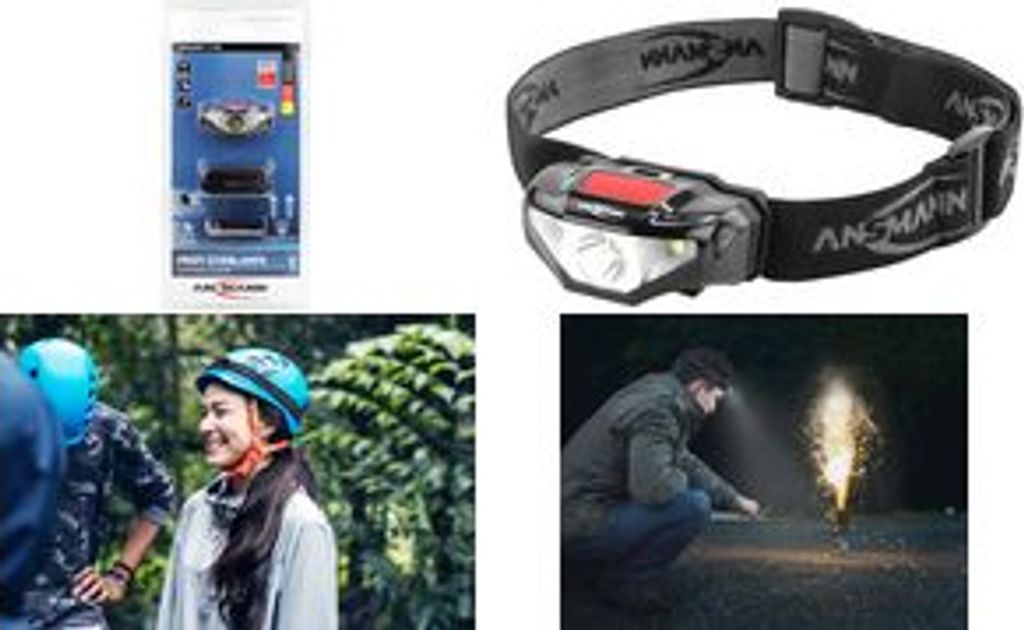 Latarka czołowa ANSMANN LED - bardzo lekka i kompaktowa 3W Zdjęcie produktu 15