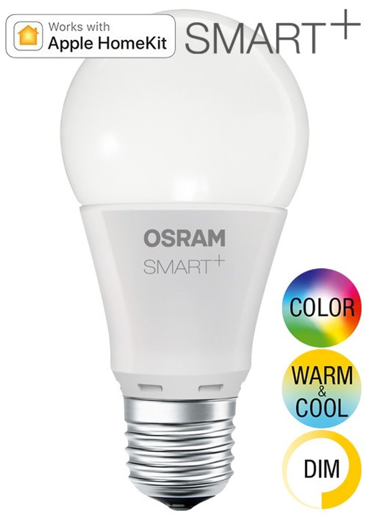 Osram Smart+ LED Leuchtmittel Apple HomeKit E27 RGBW Produktbild 13